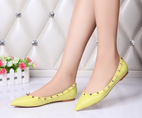 Valentino Shallow mouth flat shoes Women--068